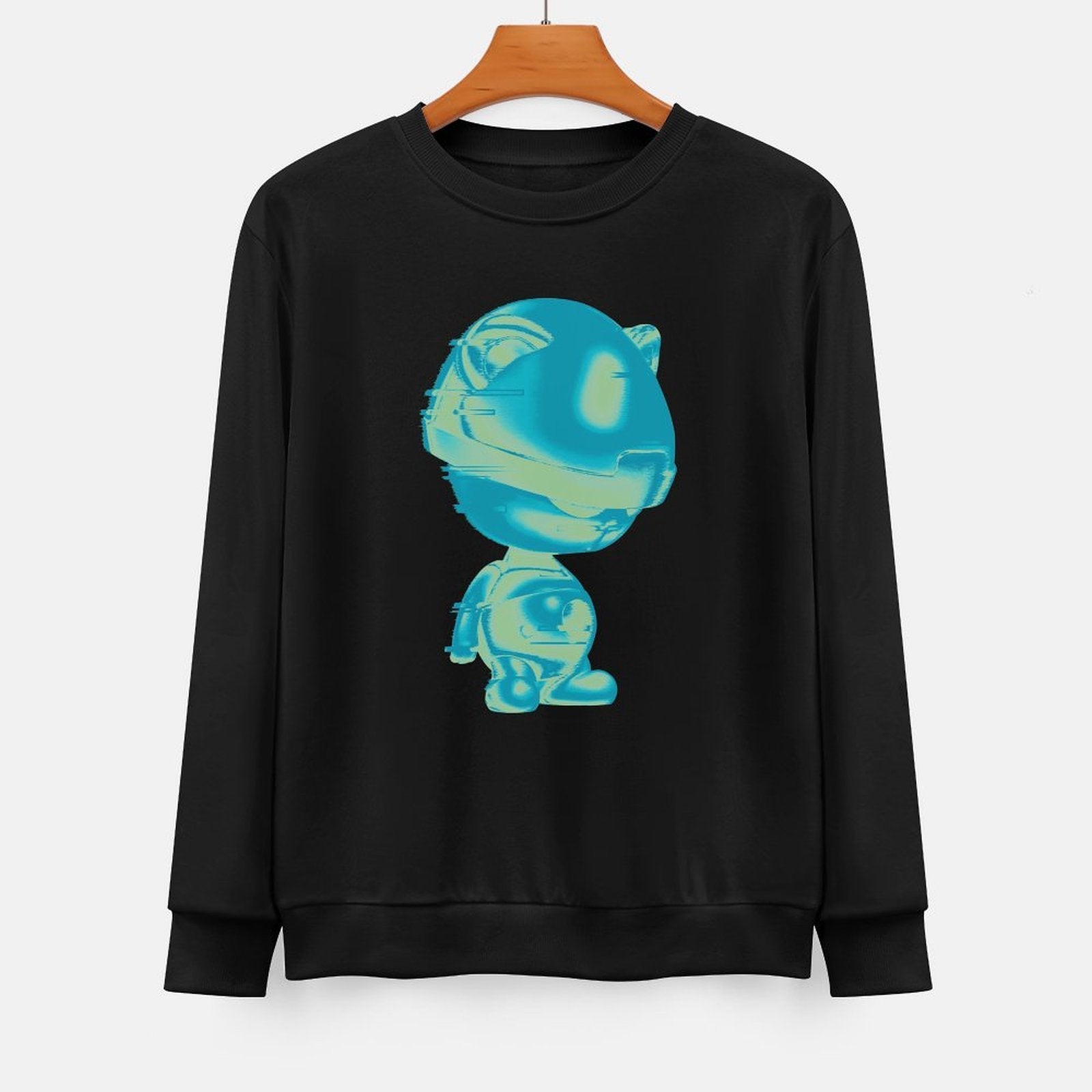 Long Sleeve With Front PatternRelaxFit Sharp